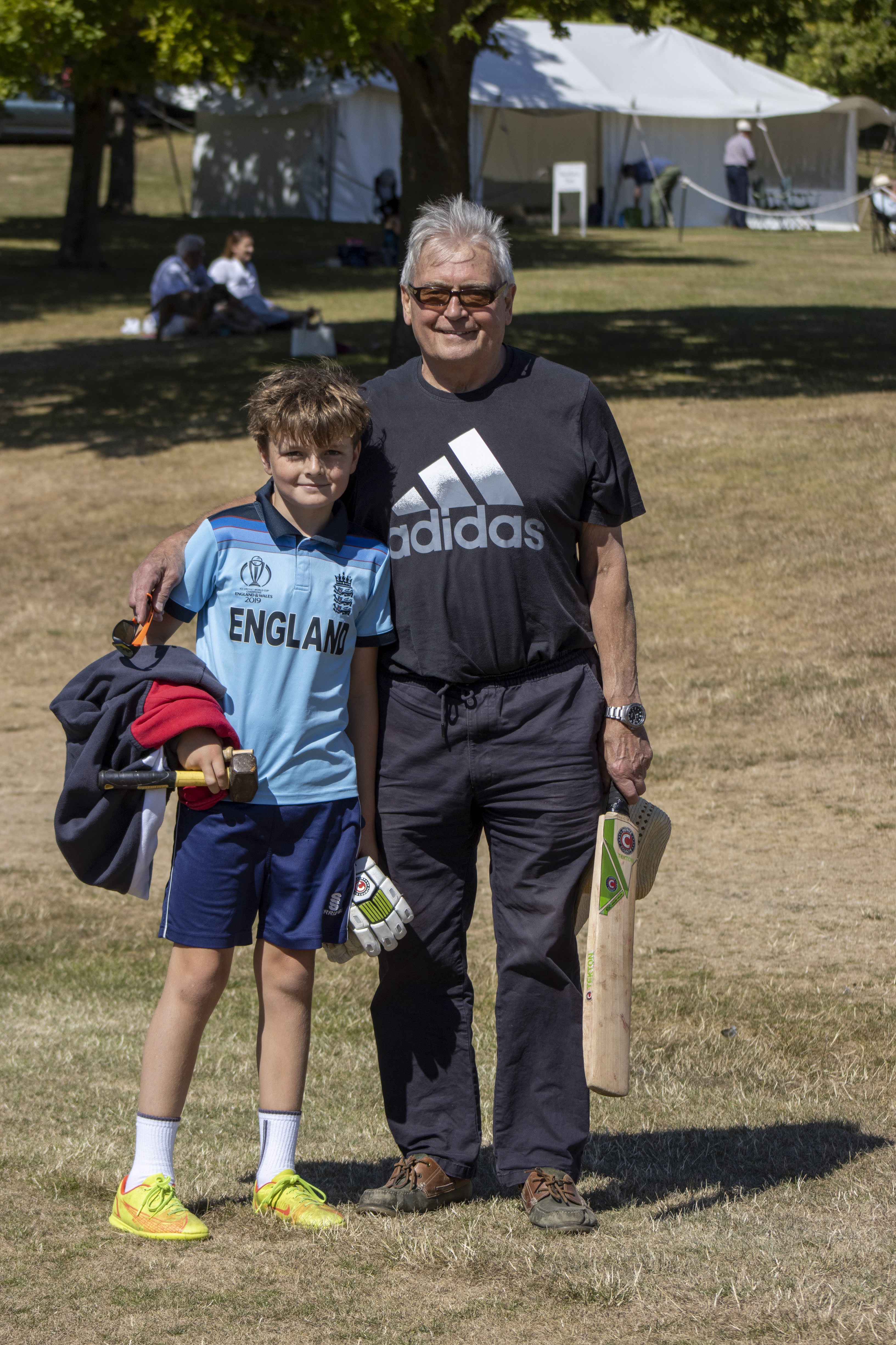 Spectators Enjoying Cricket at Wormsley