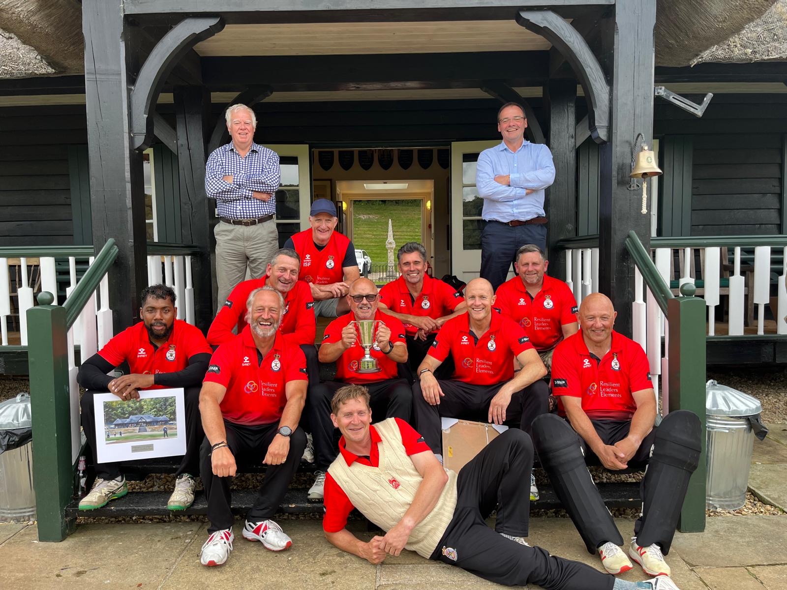 Team Victory - Trophy Presentation at Wormsley Pavilion